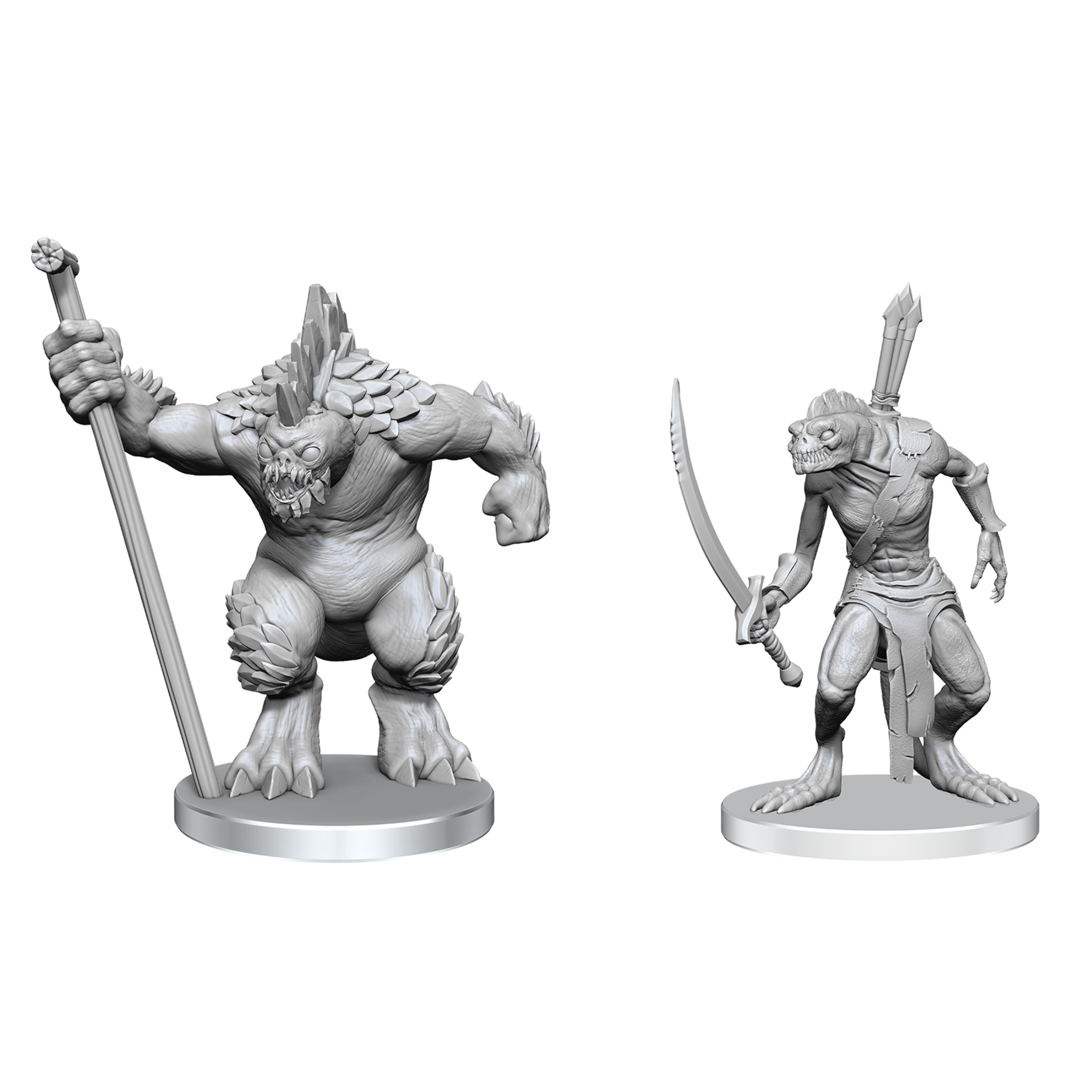 Pathfinder Battles Deep Cuts: Xulgath Skirmisher & Stoneliege